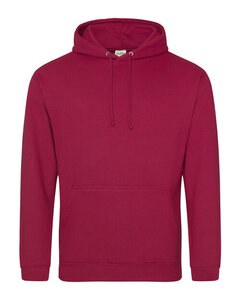 JUST HOODS BY AWDIS JH001 - COLLEGE HOODIE Red Hot Chilli