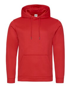 JUST HOODS BY AWDIS JH006 - SPORTS POLYESTER HOODIE Fire Red