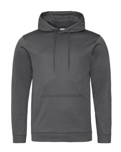 JUST HOODS BY AWDIS JH006 - SPORTS POLYESTER HOODIE Steel Grey