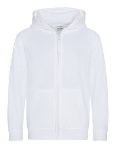 JUST HOODS BY AWDIS JH050J - KIDS ZOODIE Arctic White