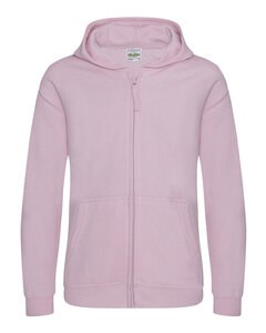 JUST HOODS BY AWDIS JH050J - KIDS ZOODIE Baby Pink
