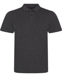 JUST POLOS JP001 - TRI-BLEND POLO Heather Charcoal