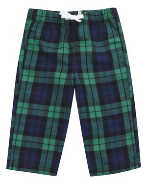 LARKWOOD LW083 - TARTAN LOUNGE TROUSERS