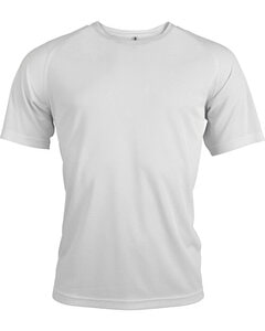 KARIBAN PA438 - MENS SHORT SLEEVED SPORTS TEE White