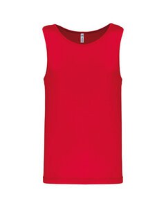 KARIBAN PA441 - MENS SPORTS VEST Red