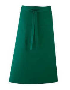 PREMIER WORKWEAR PR158 - COLOURS COLLECTION HOSPITALITY APRON WITH POCKET Bottle Green