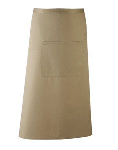 PREMIER WORKWEAR PR158 - COLOURS COLLECTION HOSPITALITY APRON WITH POCKET Olive
