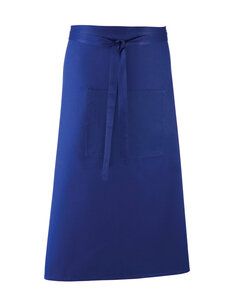PREMIER WORKWEAR PR158 - COLOURS COLLECTION HOSPITALITY APRON WITH POCKET Royal