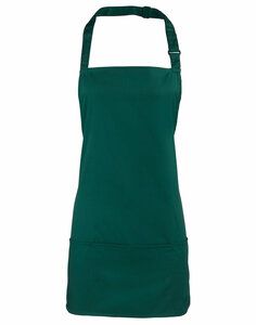 PREMIER WORKWEAR PR159 - COLOURS COLLECTION 2 IN 1 APRON Bottle Green