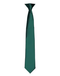 PREMIER WORKWEAR PR755 - COLOURS COLLECTION SATIN CLIP ON TIE Emerald