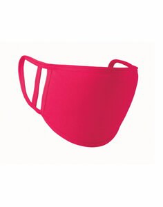 PREMIER PPS PR799 - 2-PLY FACE COVERING (5 PACK) Hot Pink
