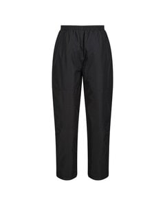 REGATTA TRA368 - WETHERBY INSULATED BREATHABLE LINED OVERTROUSERS Black