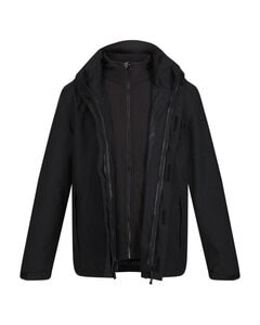 REGATTA TRA143 - KINGSLEY STRETCH 3 IN 1 JACKET Black