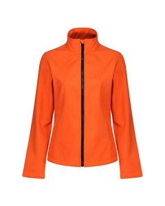 REGATTA TRA629 - LADIES ABLAZE SOFTSHELL Magma Orange/Black