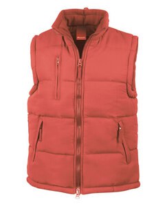 RESULT R088X - ULTRA PADDED BODY WARMER Red