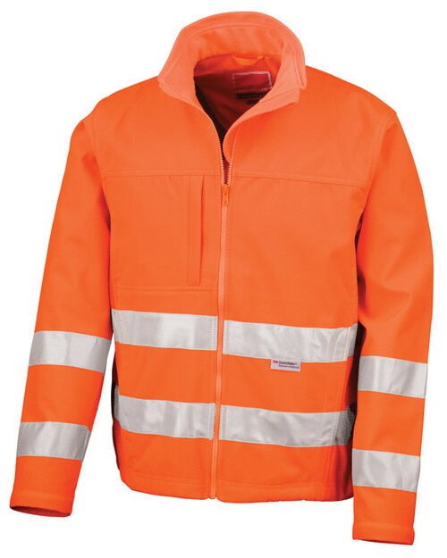 RESULT R117X - HIGH-VIZ SOFTSHELL JACKET