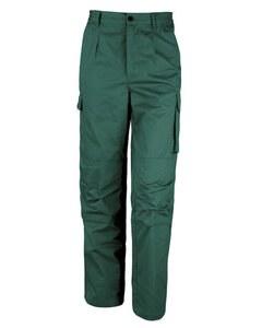 RESULT R308M - WORKGUARD ACTION TROUSERS Bottle Green