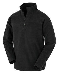 RESULT R905X - RECYCLED MICROFLEECE TOP Black