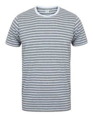 SKINNI FIT SF202 - UNISEX STRIPED T-SHIRT