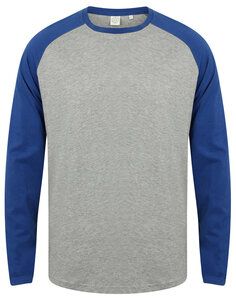 SKINNI FIT SF271 - MENS LONG SLEEVE BASEBALL T-SHIRT