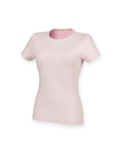 SKINNI FIT SK121 - LADIES FEEL GOOD STRETCH T Baby Pink