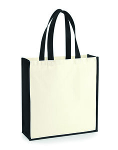 WESTFORD MILL W600 - GALLERY CANVAS TOTE Natural/Black