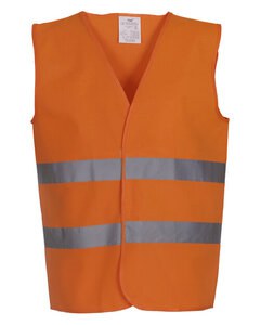 YOKO HVW102 - HI-VIS TWO BANDS WAISTCOAT