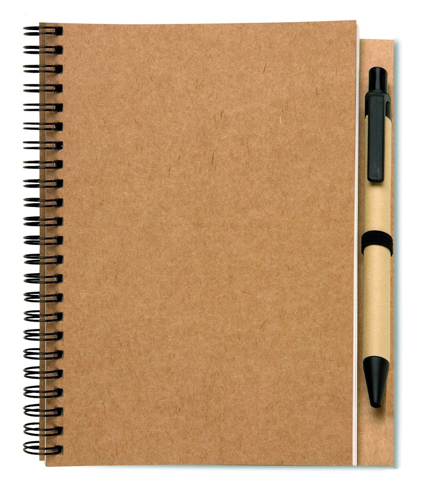 GiftRetail KC7012 - BLOQUERO B6 Recycled notebook with pen