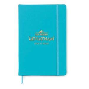 GiftRetail MO1804 - ARCONOT A5 notebook 96 lined sheets Turquoise