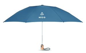 GiftRetail MO6265 - LEEDS 23 inch 190T RPET umbrella Blue