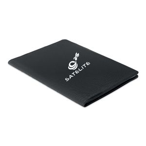 GiftRetail MO6487 - CASOVE A4 RPET conference folder Black