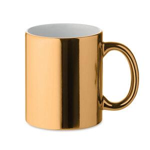 GiftRetail MO6607 - HOLLY Ceramic mug metallic 300 ml