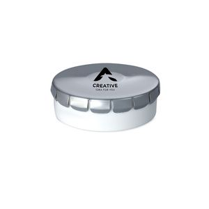 GiftRetail MO7232 - MINTO Sugar free mint box 10 gr matt silver