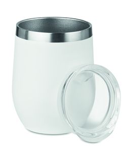 GiftRetail MO9597 - CHIN CHIN Double wall mug 300ml White