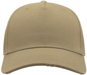 Atlantis ACCARG - Cargo Weathered Visor 5 Panel Cap Khaki