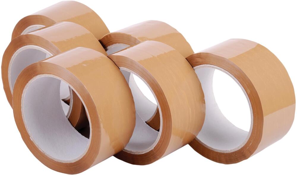 Consumables ZZ4000 - Polyprop Carton Packing Tape 6 Pack