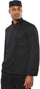 Dennys DD08 - Chef Long Sleeve Jacket Black