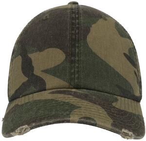 Atlantis ACDADE - Dad Hat Destroyed 6 Panel Cap Camouflage