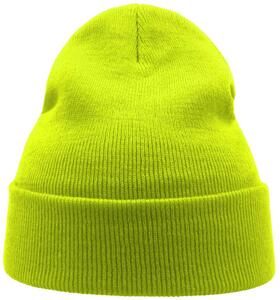Atlantis ACWIND - Wind Beanie With Turn Up Double Skin Yellow