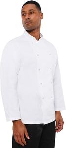 AFD By Dennys DDD70 - Budget Chef Jacket Long Sleeved White