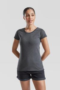 Fruit Of The Loom F61372 - LadyFit Valueweight T-Shirt DK HEATHER