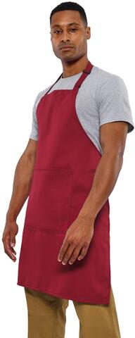 Dennys DDP210 - Full Length Bib Apron With Pocket