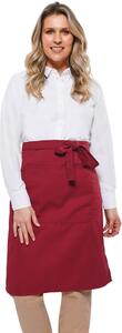 Dennys DDP110 - Waist Apron 24in With Pocket Claret