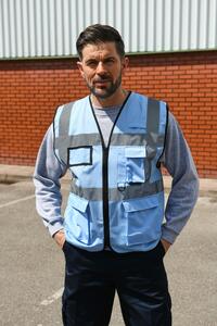 Korntex KXEXEC - High Visibility Executive Multifunction Safety Vest
