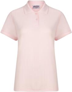 Absolute Apparel AA13 - Elegant Ladies Fitted Polo Light Pink