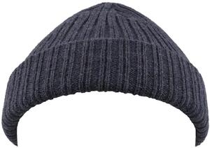 Atlantis ACDOCB - Docker Short Beanie With Turn Up Navy Melange