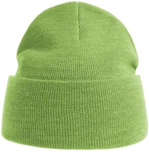 Atlantis ACPURB - Pure Beanie Recycled With Turn Up Acid Green
