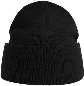 Atlantis ACPURB - Pure Beanie Recycled With Turn Up Black