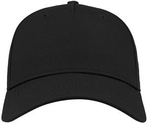 Atlantis ACSHOT - Shot Curved Visor 5 Panel Structured Cap Black