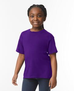 Gildan G64000B - Softstyle Ringspun Cotton T-Shirt Kids Purple
